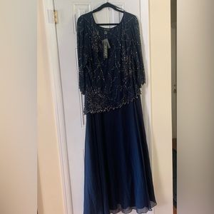 Jkara Special Occasion Gown Dress Mother of Bride or Groom